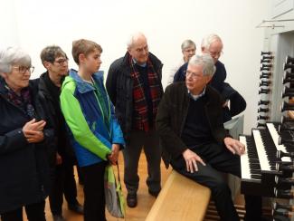 Besuch der Musikhochschule Stuttgart am 23.02.2019. Foto: Siegfried Bauer.